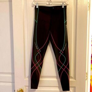 Compression running tights